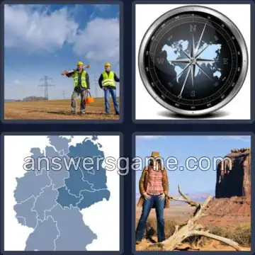 4 Bilder 1 Wort 6 Buchstaben WESTEN