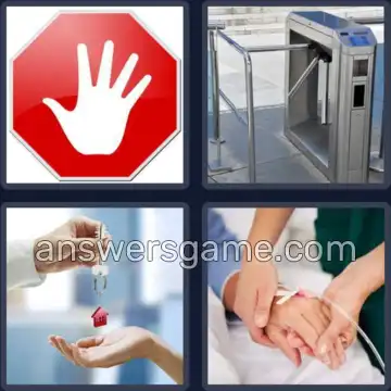 4 Bilder 1 Wort 6 Buchstaben ZUGANG