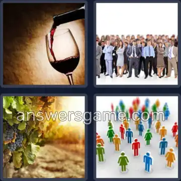 4 Bilder 1 Wort 6 Buchstaben TRAUBE