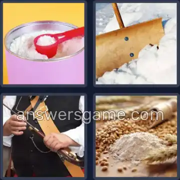 4 Bilder 1 Wort 6 Buchstaben PULVER