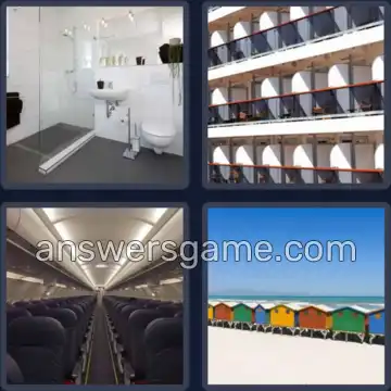 4 Bilder 1 Wort 6 Buchstaben KABINE