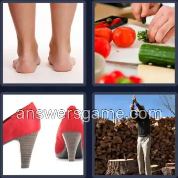 4 Bilder 1 Wort 6 Buchstaben HACKEN