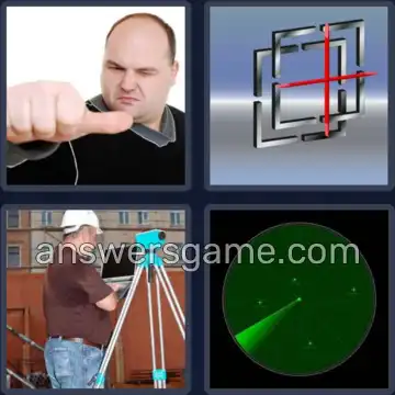 4 Bilder 1 Wort 6 Buchstaben PEILEN