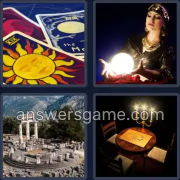 4 Bilder 1 Wort 6 Buchstaben ORAKEL