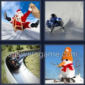 4 Bilder 1 Wort 6 Buchstaben RODELN