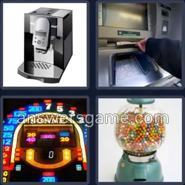 4 Bilder 1 Wort 7 Buchstaben AUTOMAT