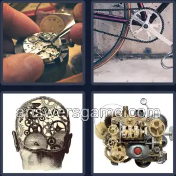 4 Bilder 1 Wort 7 Buchstaben ZAHNRAD