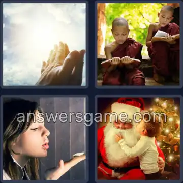 4 Bilder 1 Wort 7 Buchstaben GLAUBEN