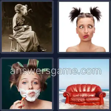 4 Bilder 1 Wort 7 Buchstaben SELTSAM