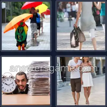 4 Bilder 1 Wort 7 Buchstaben BUMMELN