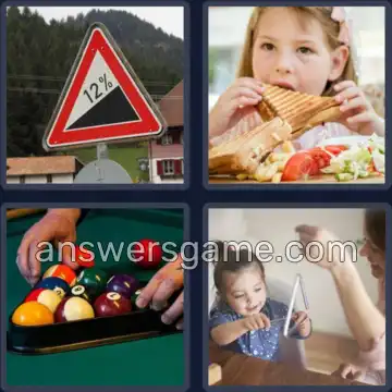 4 Bilder 1 Wort 7 Buchstaben DREIECK