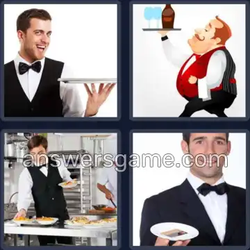 4 Bilder 1 Wort 7 Buchstaben KELLNER