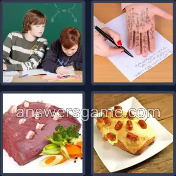 4 Bilder 1 Wort 7 Buchstaben SPICKER