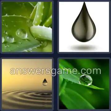 4 Bilder 1 Wort 7 Buchstaben TROPFEN