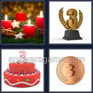 4 Bilder 1 Wort 7 Buchstaben DRITTER