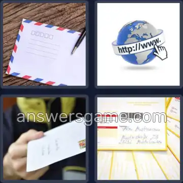 4 Bilder 1 Wort 7 Buchstaben ADRESSE