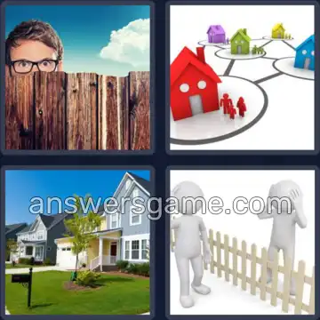 4 Bilder 1 Wort 7 Buchstaben NACHBAR