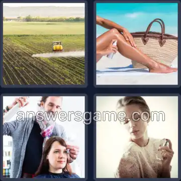 4 Bilder 1 Wort 7 Buchstaben SPRÜHEN