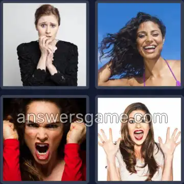 4 Bilder 1 Wort 7 Buchstaben GEFÜHLE