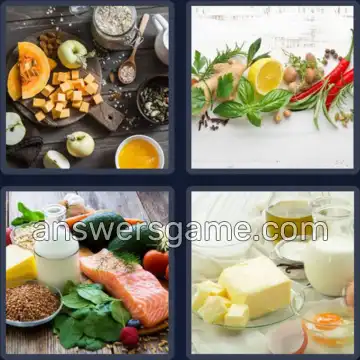 4 Bilder 1 Wort 7 Buchstaben ZUTATEN