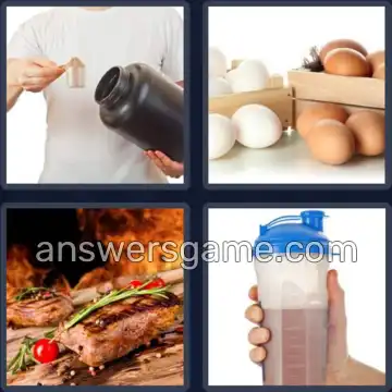 4 Bilder 1 Wort 7 Buchstaben PROTEIN