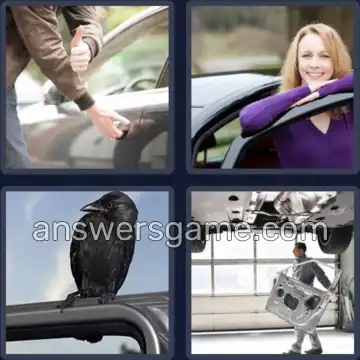 4 Bilder 1 Wort 7 Buchstaben AUTOTÜR