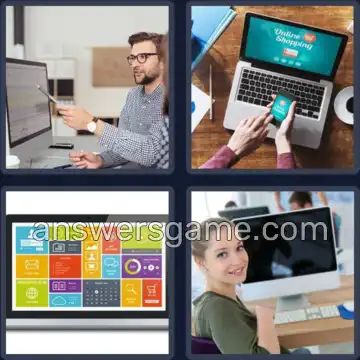 4 Bilder 1 Wort 7 Buchstaben DESKTOP