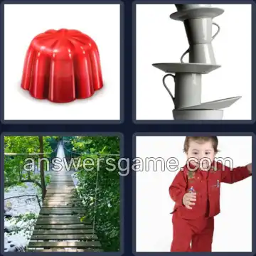 4 Bilder 1 Wort 7 Buchstaben WACKLIG