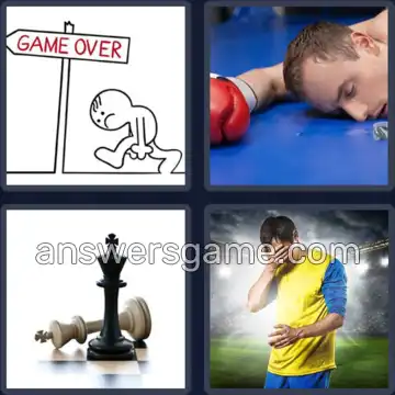 4 Bilder 1 Wort 7 Buchstaben BESIEGT