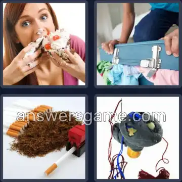 4 Bilder 1 Wort 7 Buchstaben STOPFEN