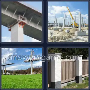 4 Bilder 1 Wort 7 Buchstaben PFEILER