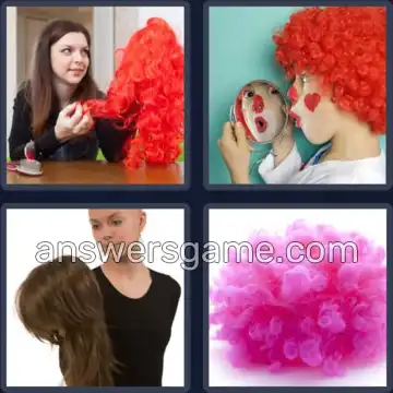 4 Bilder 1 Wort 7 Buchstaben PERÜCKE