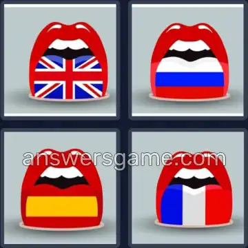 4 Bilder 1 Wort 7 Buchstaben SPRACHE