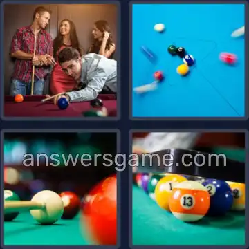 4 Bilder 1 Wort 7 Buchstaben BILLARD