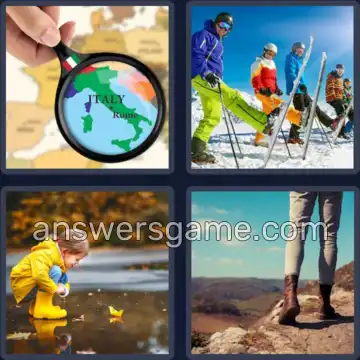 4 Bilder 1 Wort 7 Buchstaben STIEFEL