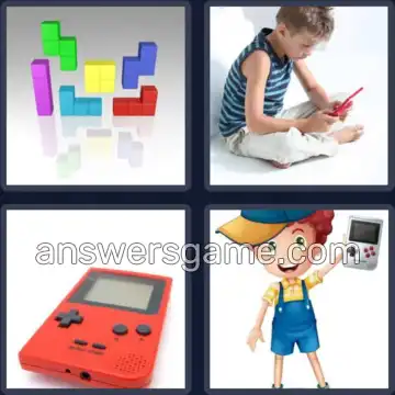 4 Bilder 1 Wort 7 Buchstaben GAMEBOY