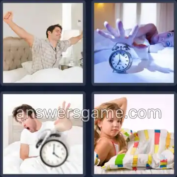 4 Bilder 1 Wort 7 Buchstaben ERWACHT