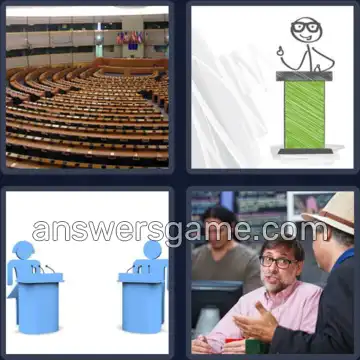 4 Bilder 1 Wort 7 Buchstaben DEBATTE