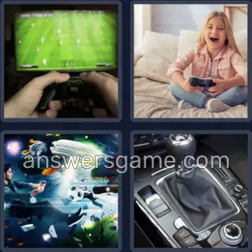 4 Bilder 1 Wort 7 Buchstaben KONSOLE