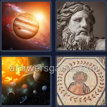 4 Bilder 1 Wort 7 Buchstaben JUPITER