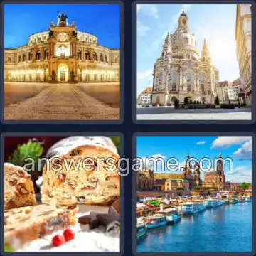 4 Bilder 1 Wort 7 Buchstaben DRESDEN