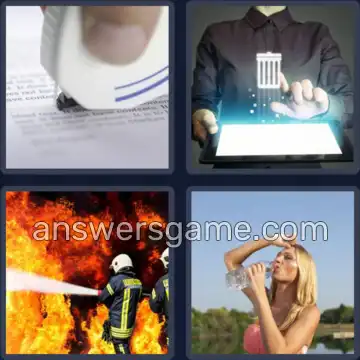 4 Bilder 1 Wort 7 Buchstaben LÖSCHEN