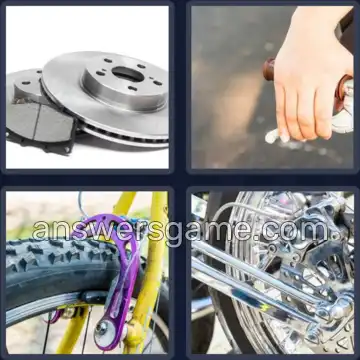 4 Bilder 1 Wort 7 Buchstaben BREMSEN