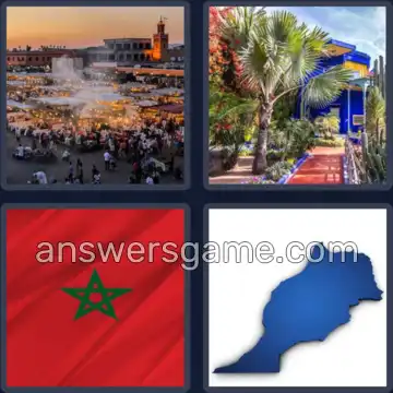 4 Bilder 1 Wort 7 Buchstaben MAROKKO