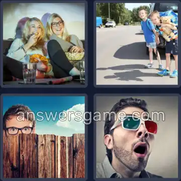 4 Bilder 1 Wort 7 Buchstaben SCHAUEN