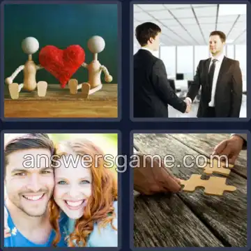4 Bilder 1 Wort 7 Buchstaben PARTNER