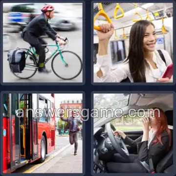 4 Bilder 1 Wort 7 Buchstaben PENDLER
