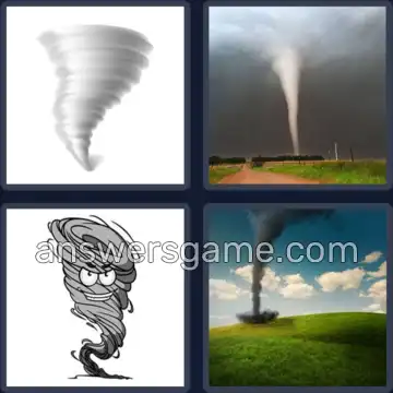 4 Bilder 1 Wort 7 Buchstaben TORNADO