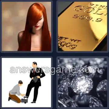 4 Bilder 1 Wort 7 Buchstaben GLÄNZEN