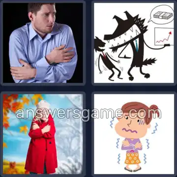 4 Bilder 1 Wort 7 Buchstaben ZITTERN